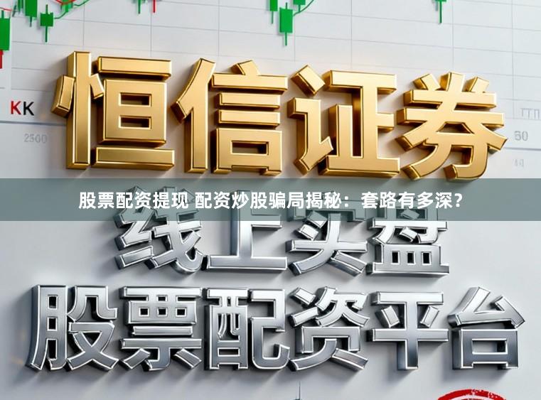 股票配资提现 配资炒股骗局揭秘：套路有多深？